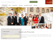 Tablet Screenshot of hotel-schachner.at